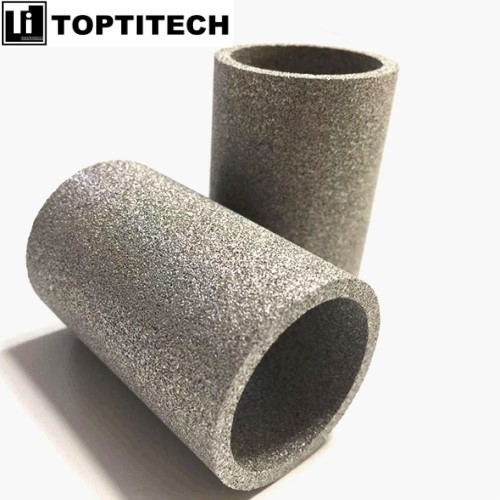 Sintered porous titanium filter tube01 Sintered porous titanium filter tube01