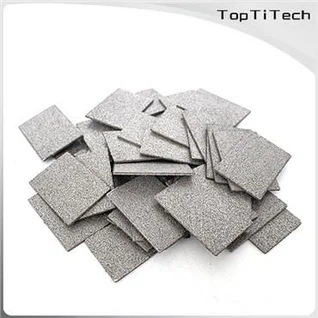 Porous Sintered Metal Filter Sheets Industrial filtration