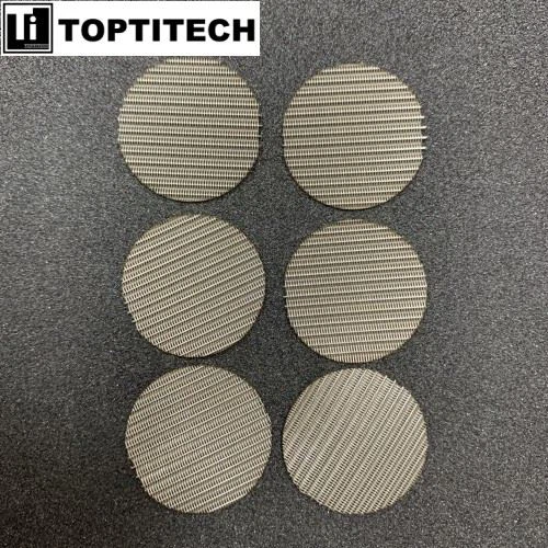1mm Thickness Single-layer Stainless Steel Wire Mesh Filter Disc