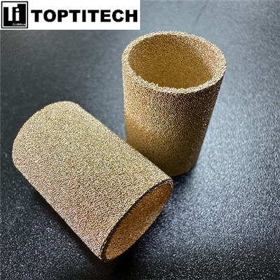 Metal Bronze Powder Sintered Filter Cylinder Tube For Filtration