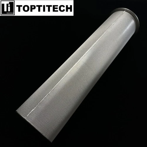 0.5–1μm SS316L Porous Mesh Iron Ion Filter