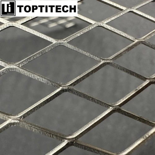 16*8mm Diamond Hole Titanium Expanded Mesh For Filtration