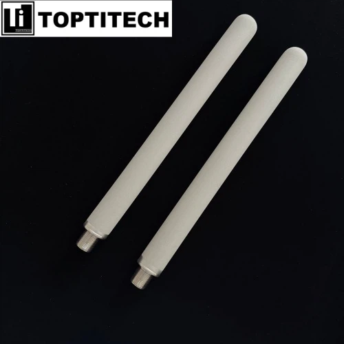 3/4" Male Thread Sintered SS316L Powder Filter Cartridge For CMP Slurry Circulation Filtration