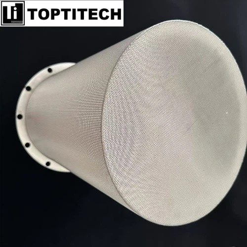 φ300*500mm Multilayer SS316L Sintered Wire Mesh Filter Barrel suppliers