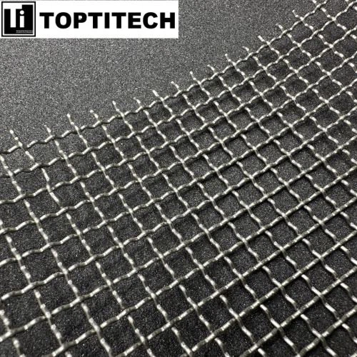 5*5mm Square Hole Titanium Woven Mesh For Beverage Filtering