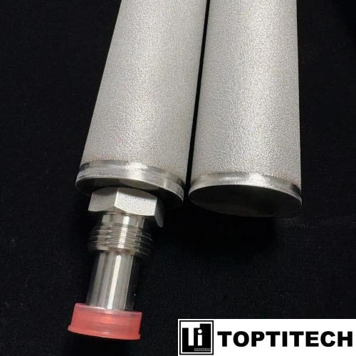 5 Microns Stainless Steel Powder Filter Cartridges With VCR 1/2
