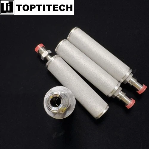 5 Microns Stainless Steel Powder Filter Cartridges With VCR 1/2