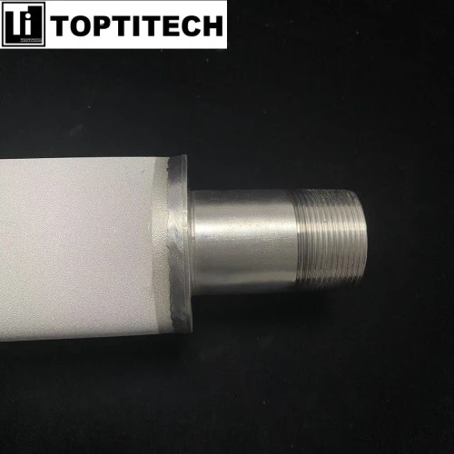 φ80mm SS316L Sintered Porous Filter Cylinder For Decarburization Filtration suppliers