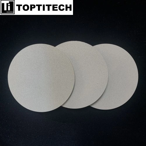 66mm Thick 10-Micron Stainless Steel Porous disc for Noise Reduction 66mm Thick 10-Micron Stainless Steel Porous disc for Noise Reduction