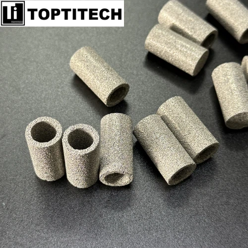 Single opening stainless steel powder sintered cartridge Single opening stainless steel powder sintered cartridge