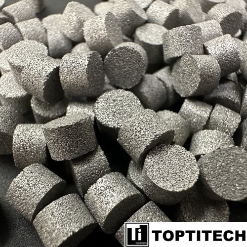 10-Micron Pore Size Titanium Getter 1 10-Micron Pore Size Titanium Getter 1