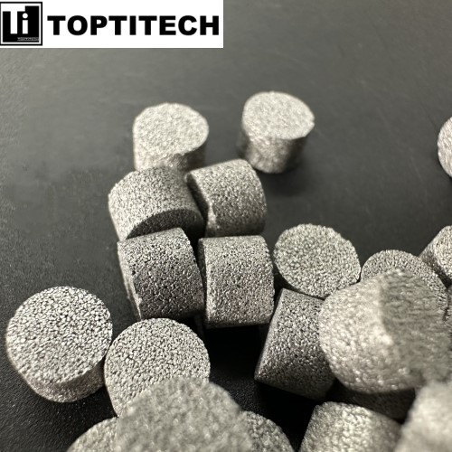 10-Micron Pore Size Titanium Getter 3 10-Micron Pore Size Titanium Getter 3