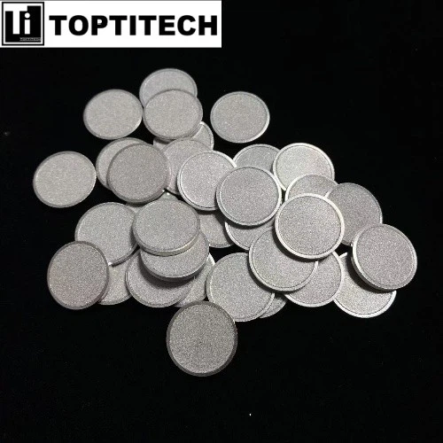 Sintered SS316L Powder Filter Discs With A 1mm Ring Outside suppliers