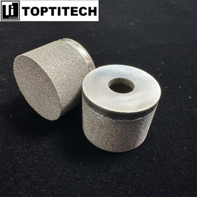 10um Customized Connection Titanium Powder Filter Element
