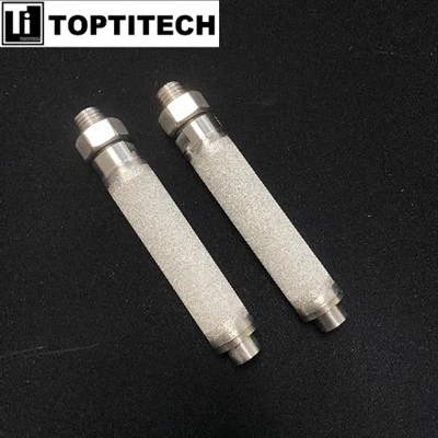 10um Double-opening SS316L Filter Element With Custom Connector