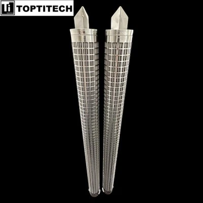 150um 226 Fin SS 316L Pleated Filter Cartridge