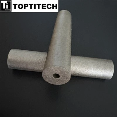 30μm Sintered Stainless Steel Filter Cylinder For Industrial Solvent Filtration
