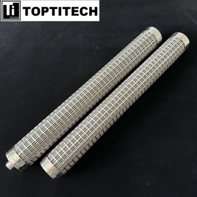 5 Micron M15 Connector SS 316L Folded Filter Element