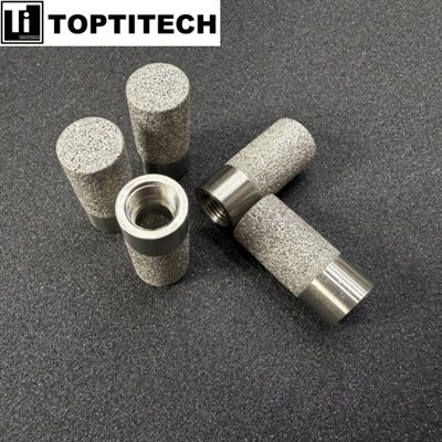 60um Sintered Stainless Steel Powder Pneumatic Muffler