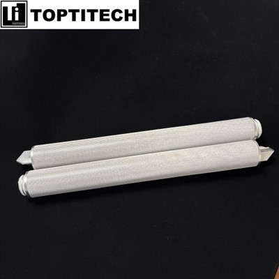 75μm 222-Fin Interface Stainless Steel Mesh Filter For Hydraulic Oil Filtration