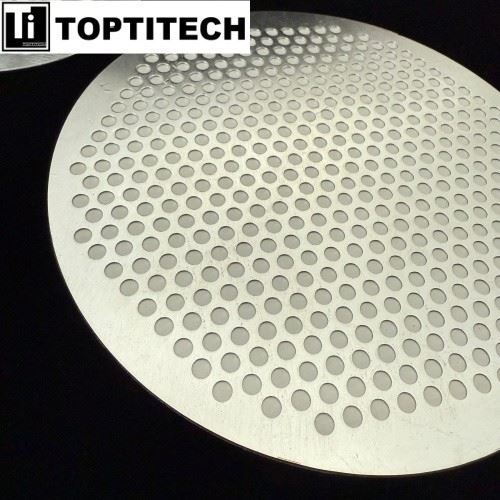 SS316L Perforated Mesh+Wire Mesh Composite Filter Plate high quality