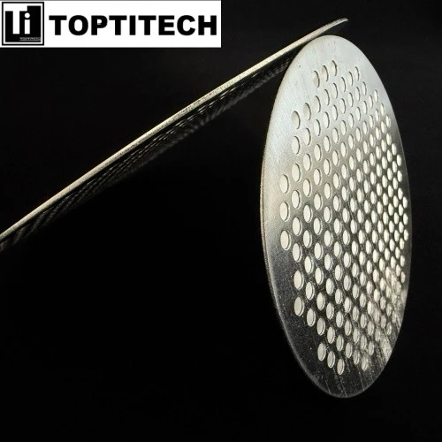 SS316L Perforated Mesh+Wire Mesh Composite Filter Plate suppliers